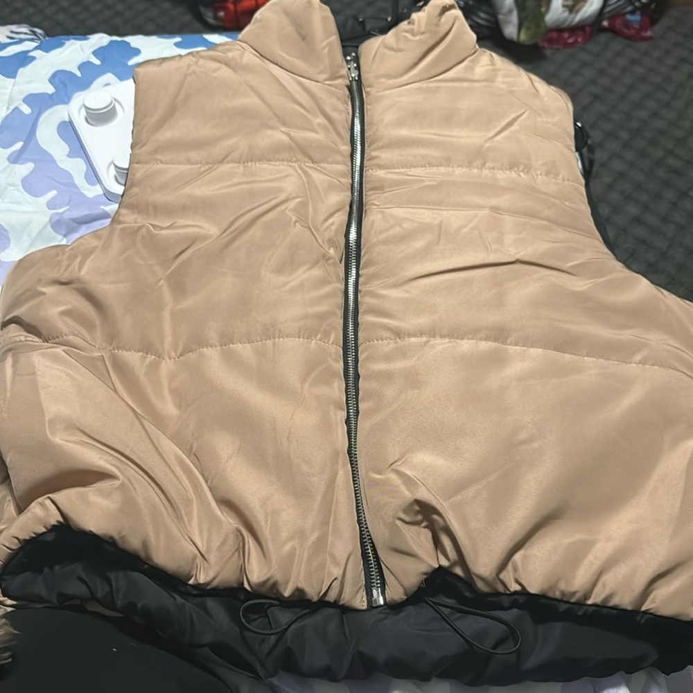 Puffer vest reversible XL
